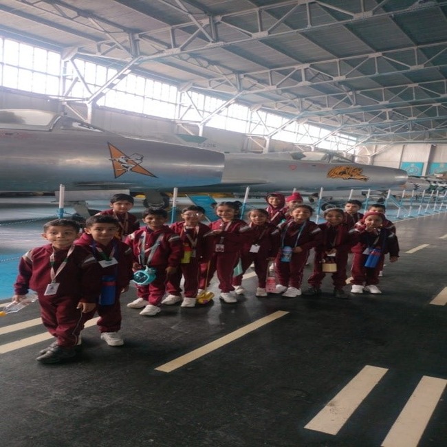 Pre primary tales an excursion to the Indian Air Force Museum